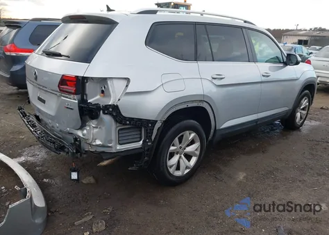 2018 Volkswagen Atlas 3.6L V6 Se from USA, damaged, VIN 1V2KR2CA6JC569870